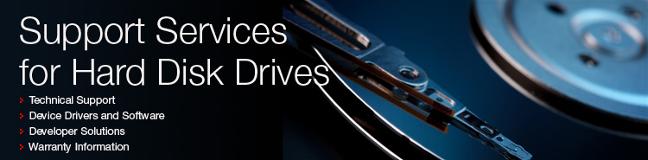 Services & Support for Hard Disk Drives
