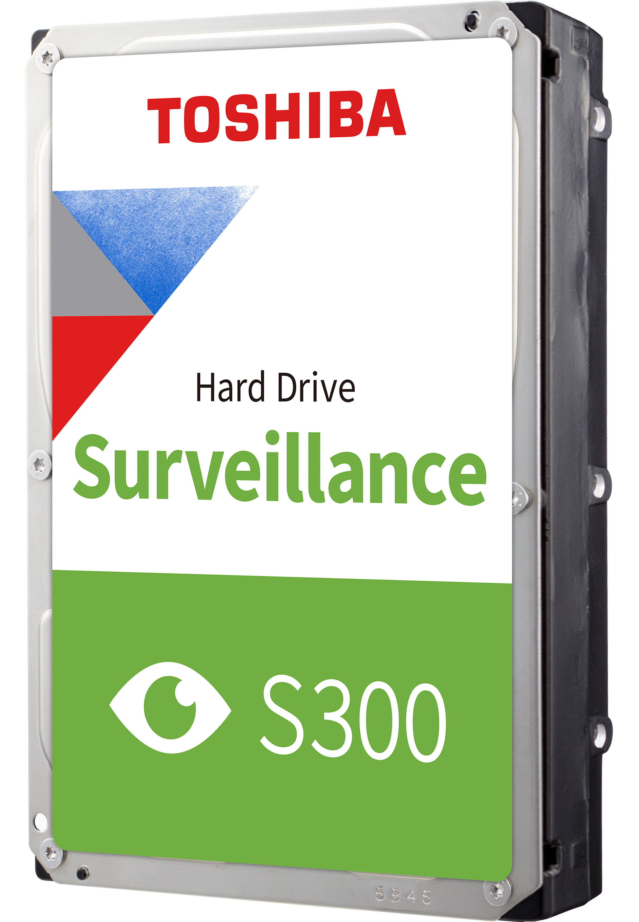 Image of Toshiba S300 Surveillance Hard Drive with Virtual Label