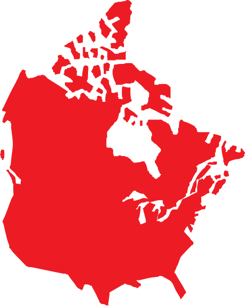 Image of North America Map