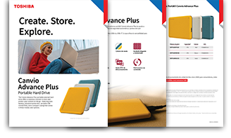 Image of Canvio Advance Plus Data Sheet