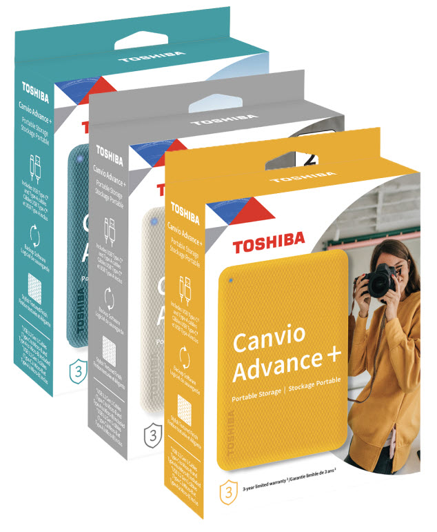Toshiba Canvio Advance Plus Box Drives