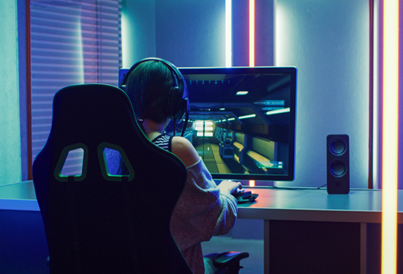 The Canvio Gaming Portable Hard Drive lets you take up to 100 games on the go.