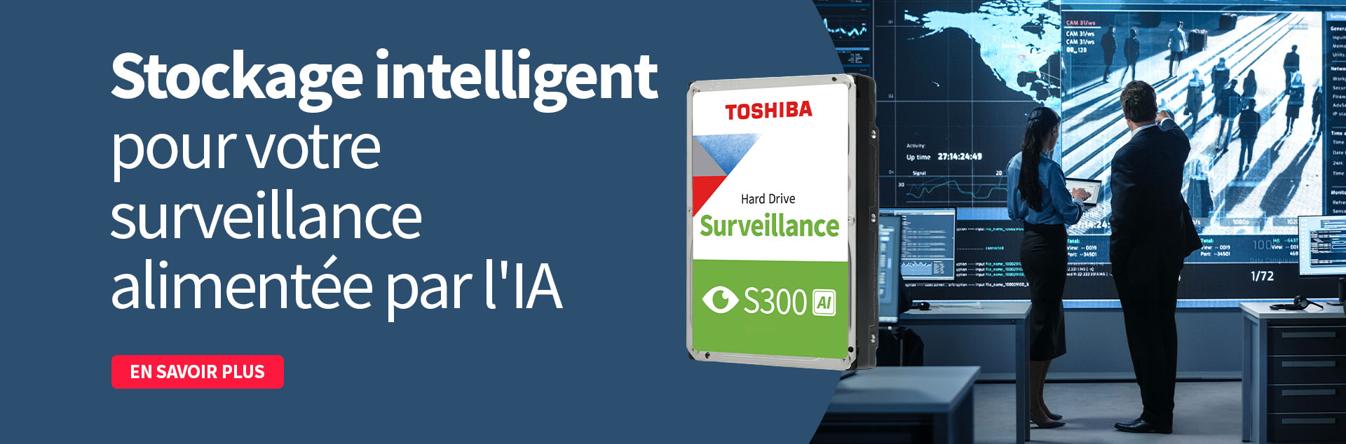 Image of S300 AI Banner - Smart storage for your AI-powereed surveillance