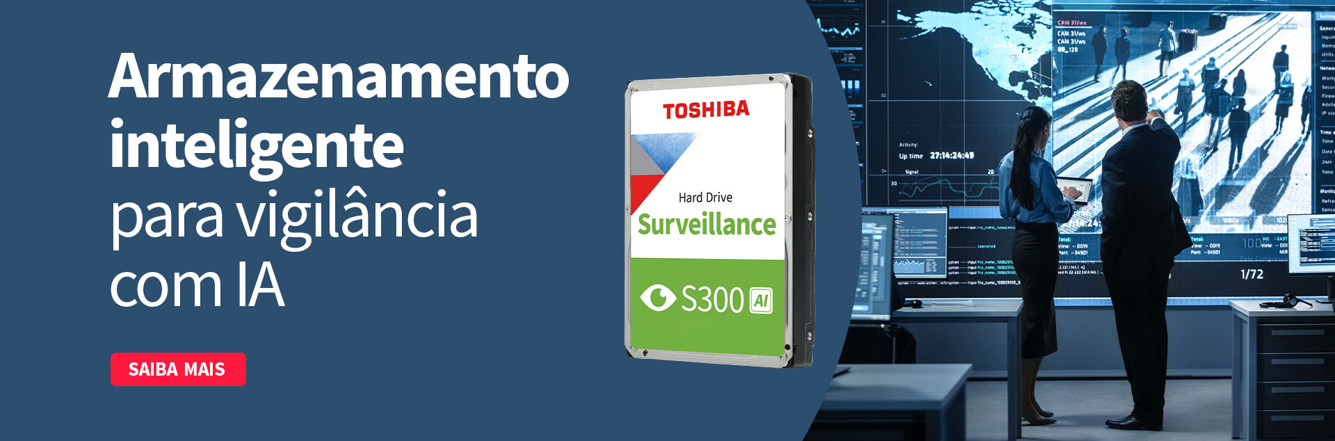 Image of S300 AI Banner - Smart storage for your AI-powereed surveillance