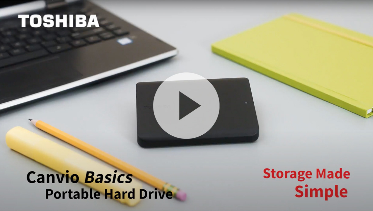 Toshiba Canvio Slim II Disco Rigido Esterno Portatile 1TB (1000GB) - Ultra Sottile, Nero, Alimentato Via USB