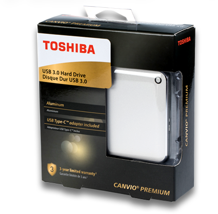 Canvio Premium Packaging Canvio Premium Packaging